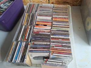 lot 595 image: Lot of (1 Full Drawer) Music CDs - John Mayer, Phish, Bob Marley, Lenny Kravitz, Van Morrison, Dennis Brown and many more