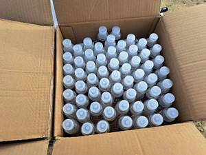 lot 604 image: Lot of (128) Hand Spa Citrus Scented 2oz-bottle Instant Hand Sanitizer