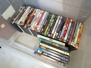 lot 528 image: Lot of (40) DVD Movies - Sideways, Mr. Brooks, Fun with Dick and Jane, 15 Minutes, Vantage Point, Beyond The Sea and many more
