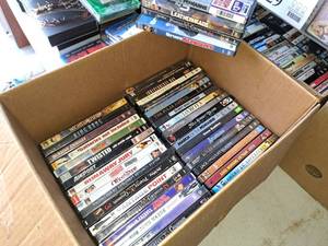lot 530 image: Lot of (40) DVD Movies - Twisted, Blazing Saddles, Office Space, Good Morning Vietnam, Dakota, The Polar Express and many more
