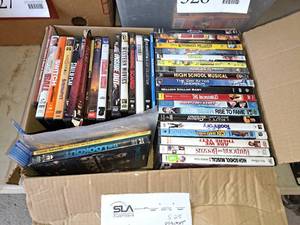 lot 539 image: Lot of (40) DVD Movies - Are We There Yet, Tooth Fairy, The Incredibles, The Day After Tomorrow, High School Musical and many more
