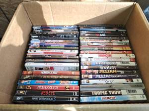 lot 537 image: Lot of (40) DVD Movies - Bedazzled, Red Eye, Cast Away, The Ringer, Hostel, The Call and many more
