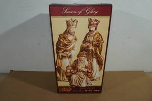 lot 58 image: Cracker Barrel Season of Glory Three Wise Men Christmas Dcor
