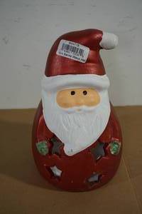 lot 111 image: Santa Claus Decorative Candle Holder