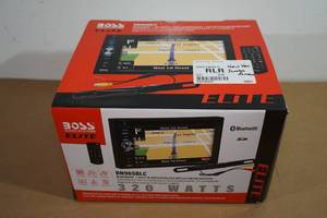 lot 154 image: Boss Elite Double DIN DVD Player Car Deck
