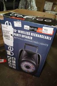 lot 156 image: BeFree Sound 15 Bluetooth Party Speaker