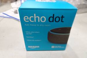 lot 59 image: Amazon Echo Dot Smart Speaker