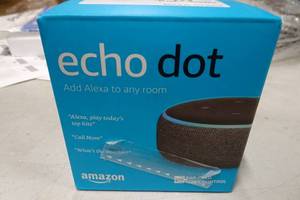 lot 13 image: Amazon Echo Dot Smart Speaker