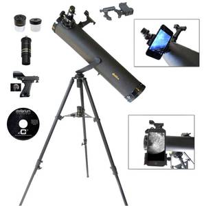 lot 21 image: Galileo 800 x 95mm Reflector Telescope
