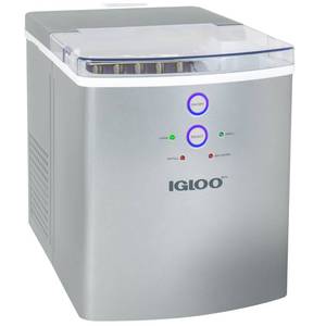 lot 124 image: Igloo 33 Lb Countertop Ice Maker