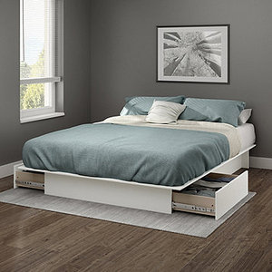 lot 134 image: Gramercy Platform Bed Frame - FullQueen