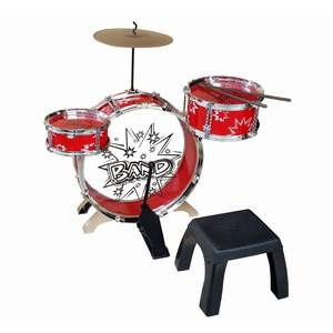 lot 183 image: NEW Kiddy Jazz Drum Set with Stool