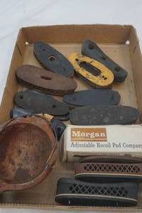 lot 539 image: Recoil Pads & BrassLead Crucible