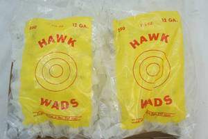 lot 587 image: 12 Gauge Hawk Wads