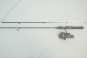 lot 26 image: Viking RD854 Fishing Reel & Shakespeare Adventure 56 Two Piece Rod