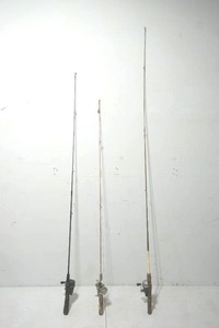 lot 47 image: Johnson Rod&Reel, Vintage Pflueger rod&Reel, and St Croix Shakespeare Rod&Reel