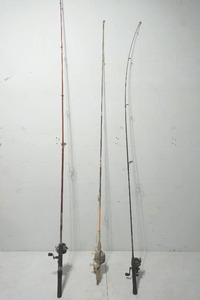 lot 49 image: 7 Berkley Cherrywood rod, Daiwa Rod&Reel, Zebco Rod&Reel