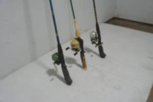 lot 53 image: Daiwa, Johnson, st Croix rods and reels