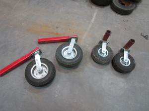 lot 41 image: Large Caster Tires
