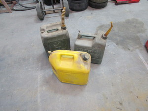 lot 50 image: Fuel Jugs