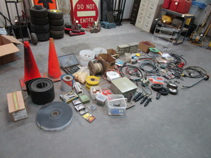 lot 67 image: Large Lot of Hardware & Misc. (see pics)