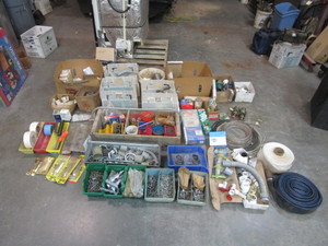 lot 68 image: Large Lot of Hardware & Misc. (see pics)