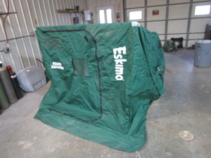 lot 91 image: Eskimo Ice Fishing Tent & Sled 6x4