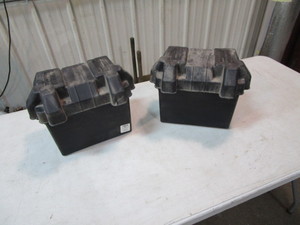lot 95 image: (2) (New) RVMarine Battery Boxes
