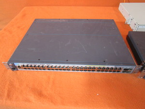 (3) HP Network Switch Boxes & Corning Tray