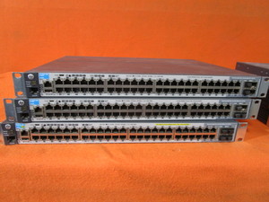 (6) HP Network Switch Boxes