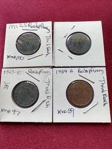 (4) Third Reich Coins