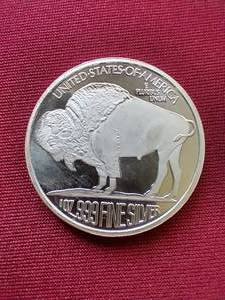 1 Oz. Silver Buffalo Round