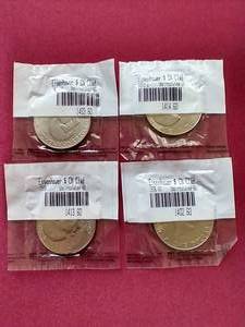 (4) Uncirculated Eisenhower Dollars