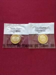 (2) Proof Presidential $1 Coins