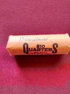 $10 Bicentennial Quarter Roll