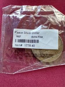 1927 Peace Dollar