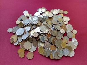 Huge Lot of 2.5 lbs Foreign Coins