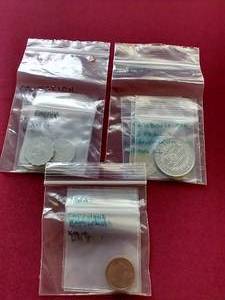 African Coin Lot - Rwanda, Botswana & Djibouti