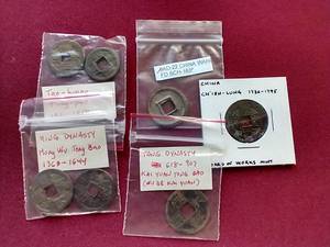 Vintage Chinese Cash Lot