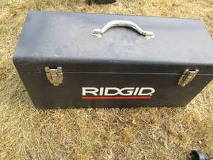 Ridgid tool box with contents...