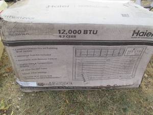 Newinweatherd box Haier 12000 BTU a...