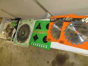 Assorted wood working accessories a...