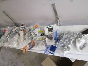 Assortment of nuts, bolts and other...