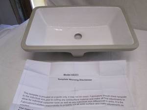 AmeriSink undermount bathroom sink ...