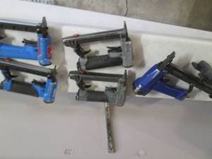 Box of assorted Pneumatic air naile...