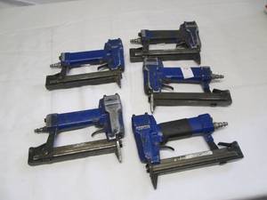 Box of assorted Pneumatic air naile...