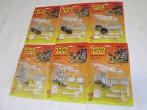 Lot of assorted cabinet safety latc...