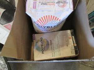 Lot of Poly Blend unopeneddamaged ...