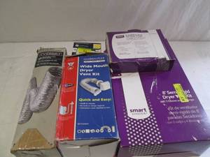 Lot of assorted vent kits and suppl...