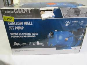 Little Giant shallow well jet pump...